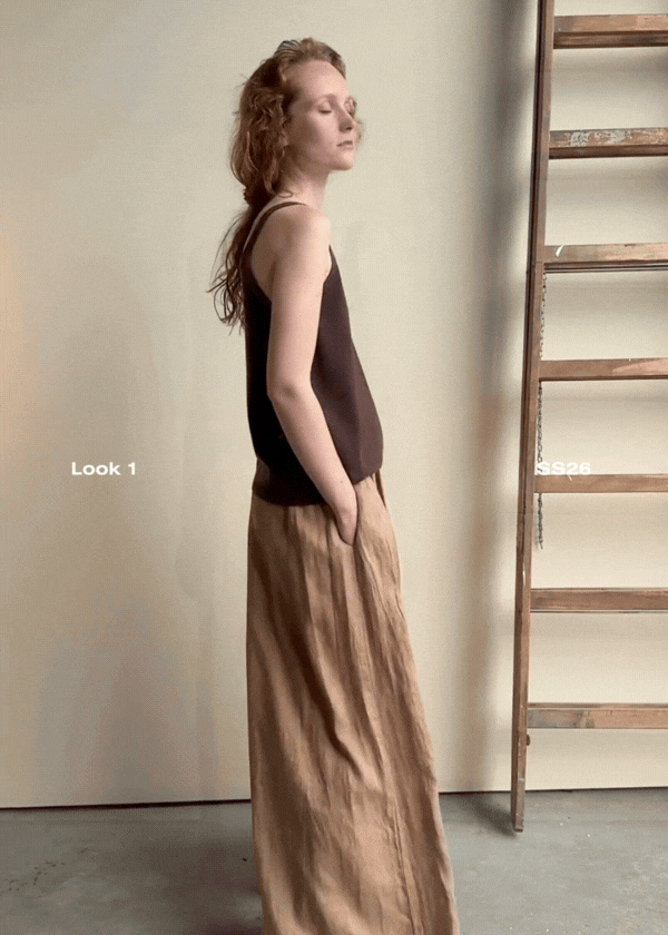 CASHMERE BLEND TANK TOP